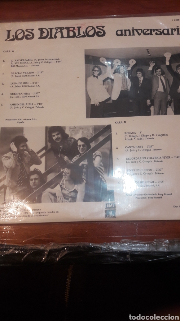Discos de vinilo: Los Diablos Aniversario Emi - Foto 2