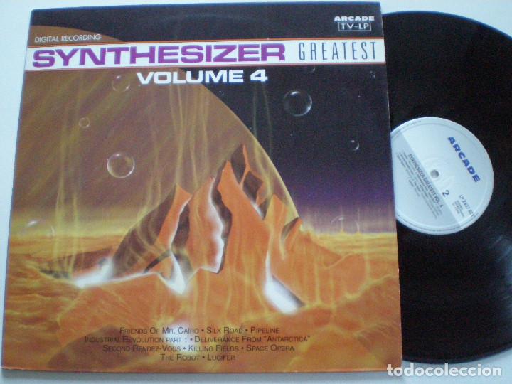 Discos de vinilo: SYNTHESIZER GREATEST - Volume 4 - LP ARCADE 1991 - Foto 1