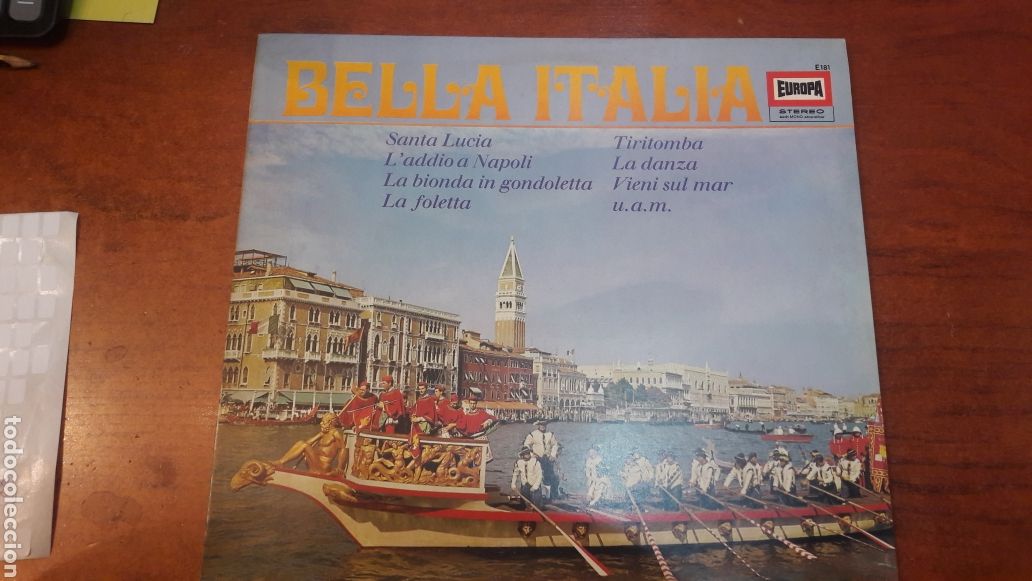 Discos de vinilo: Bella Italia. Europa 181 - Foto 1