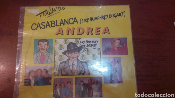 Discos de vinilo: Maxi Andrea casablanca 1986 Sanni - Foto 2
