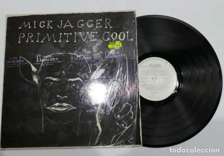 Discos de vinilo: LP de vinilo MICK JAGGER  Primitive cool - Foto 1