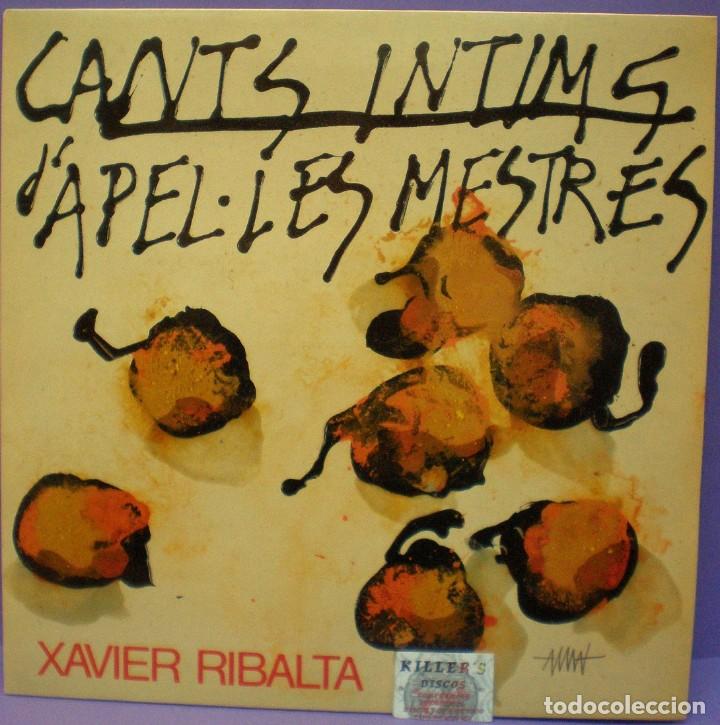 Dischi in vinile: Xavier Ribalta - Cants Intim's D'Apel.les Mestres - LP
