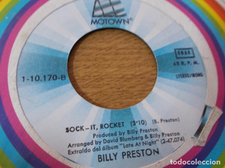 Discos de vinilo: BILLY PRESTON. HOPE.  SOCK IT ROCKET - Foto 3