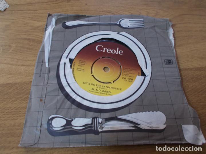 Discos de vinilo: M. & O. BAND. LET&acute;S DO THE LATIN HUSTLE. SWITCH BACK. - Foto 1