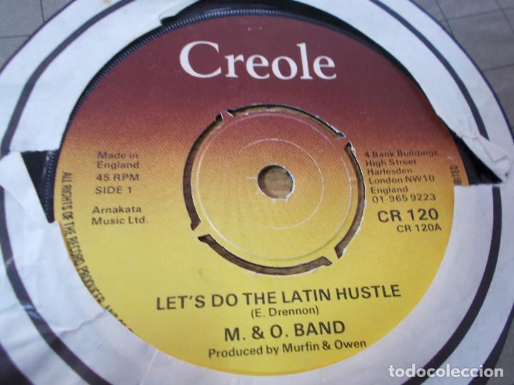 Discos de vinilo: M. & O. BAND. LET&acute;S DO THE LATIN HUSTLE. SWITCH BACK. - Foto 2