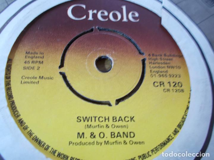 Discos de vinilo: M. & O. BAND. LET&acute;S DO THE LATIN HUSTLE. SWITCH BACK. - Foto 3