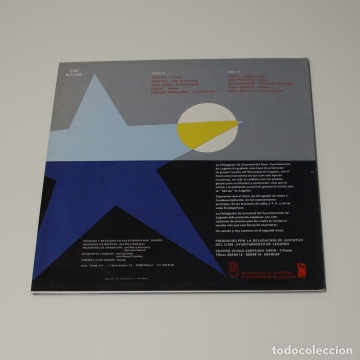 Discos de vinilo: VARIOS - THE LEGAROCK DE AQUI - LP - Foto 2