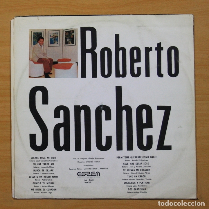Discos de vinilo: ROBERTO SANCHEZ - ROBERTO SANCHEZ - LP - Foto 2