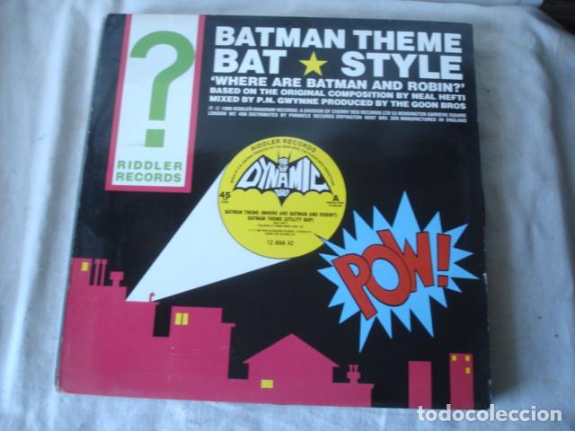Discos de vinilo: The Dynamic Duo     Batman Theme - Foto 1
