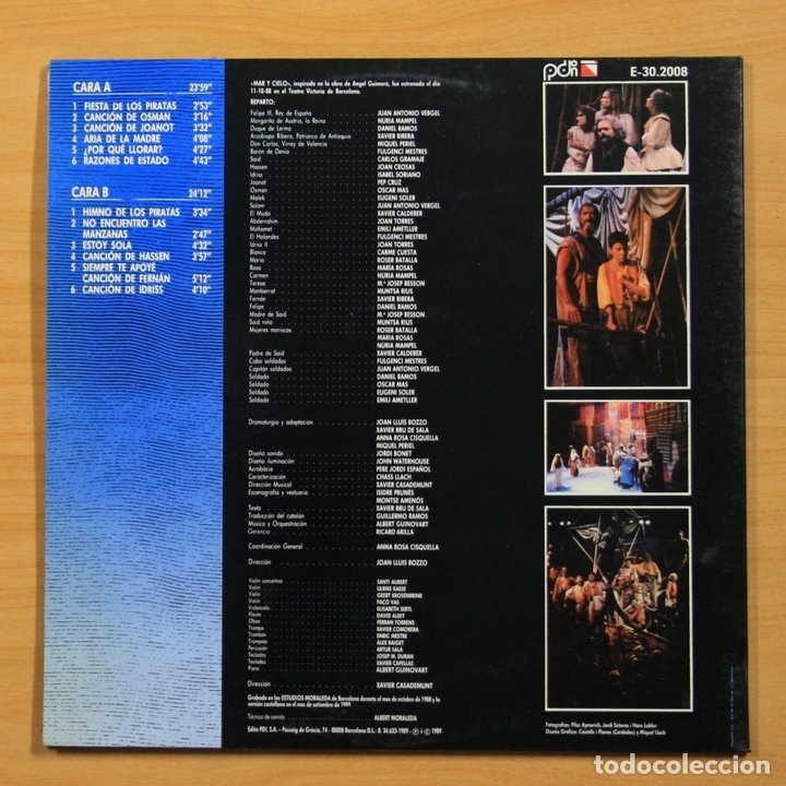 Discos de vinilo: DAGOLL DAGOM - MAR Y CIELO - GATEFOLD - LP - Foto 2