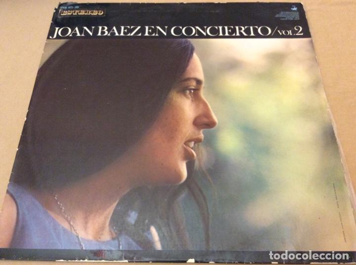 Discos de vinilo: JOAN BAEZ - EN CONCIERTO VOL. 2 - Foto 1