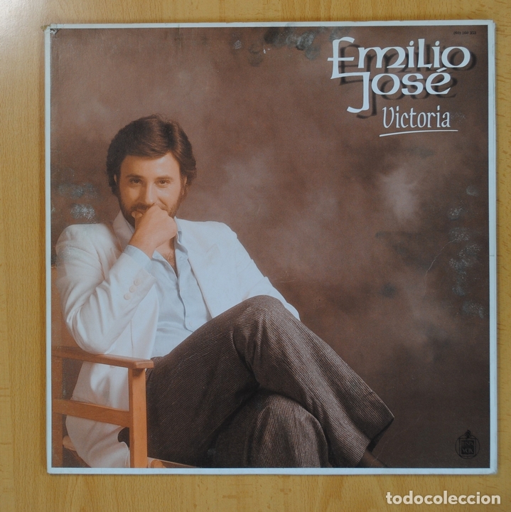 Discos de vinilo: EMILIO JOSE - VICTORIA - INCLUYE SINGLE - FOLDER - LP - Foto 1
