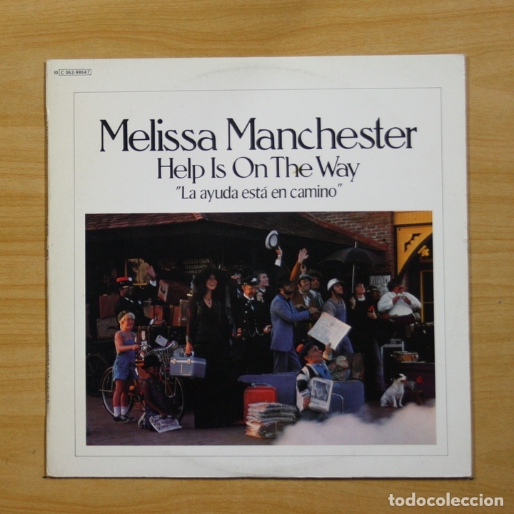 Discos de vinilo: MELISSA MANCHESTER - HELP IS ON THE WAY - LP - Foto 1
