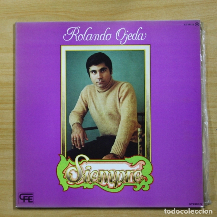 Discos de vinilo: ROLANDO OJEDA - SIEMPRE - GATEFOLD - LP - Foto 1
