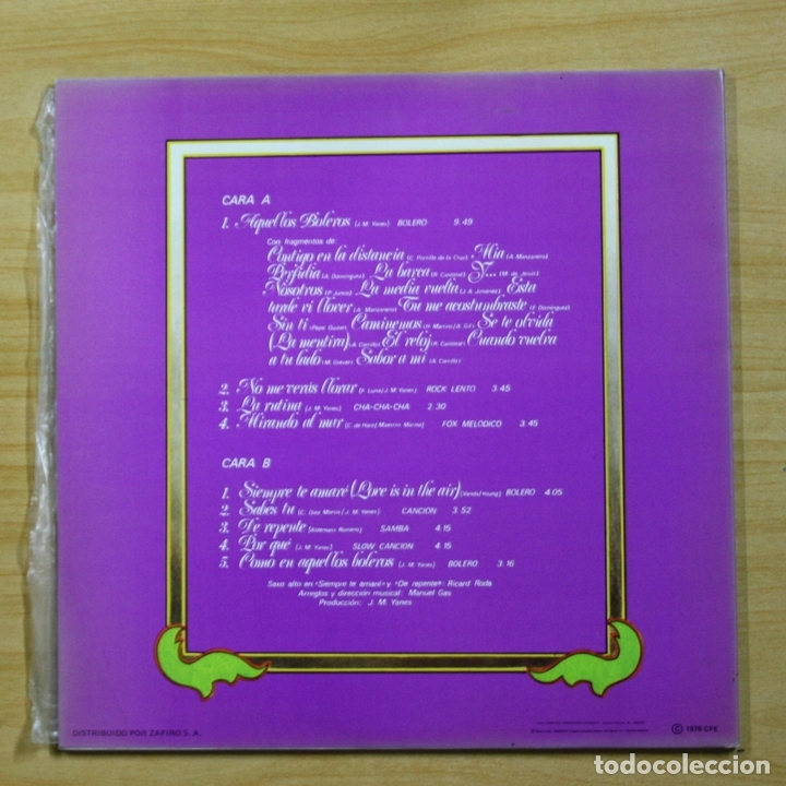 Discos de vinilo: ROLANDO OJEDA - SIEMPRE - GATEFOLD - LP - Foto 2
