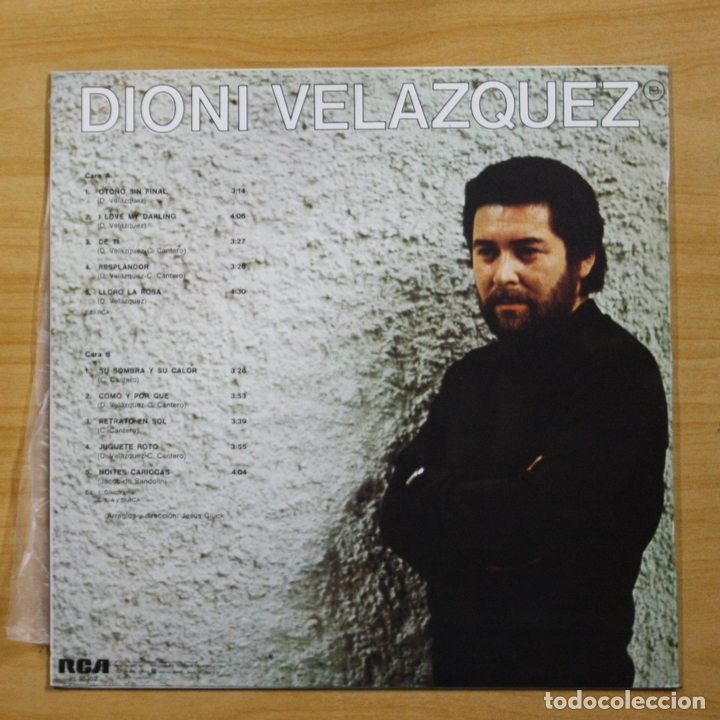 Discos de vinilo: DIONI VELAZQUEZ - PARA LOS DOS - LP - Foto 2