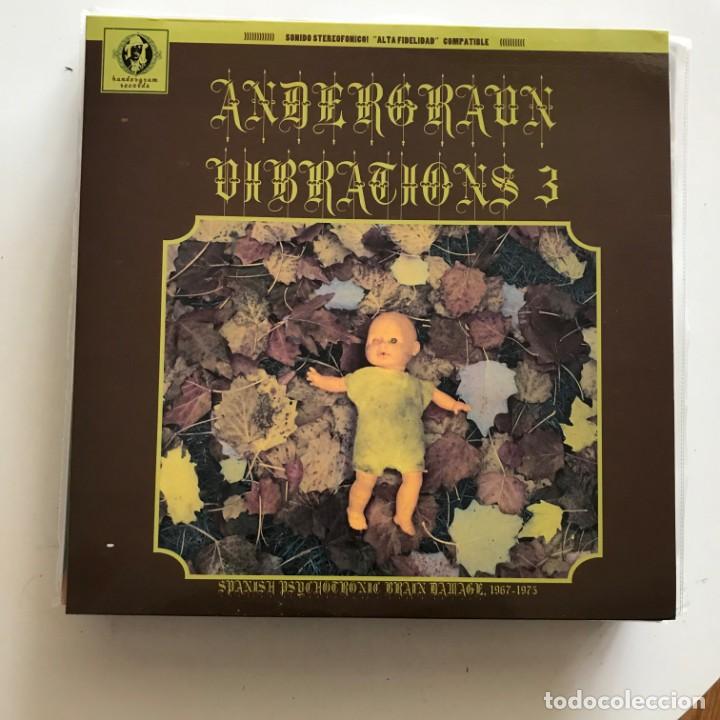 Discos de vinilo: VV.AA. - ANDERGRAUN VIBRATIONS 3 - LP HUNDERGRUM 2008 NUEVO - Foto 1