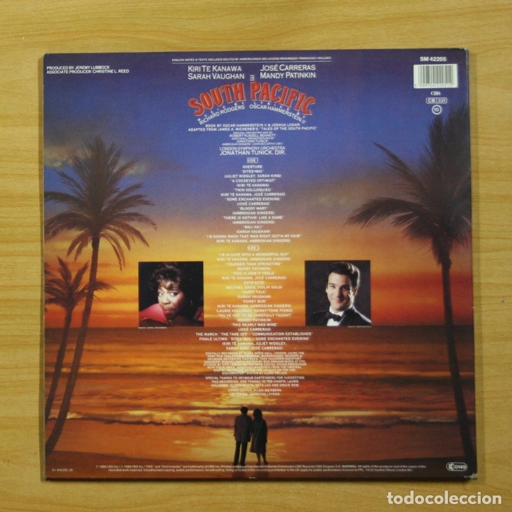 Discos de vinilo: VARIOS - SOUTH PACIFIC - GATEFOLD - LP - Foto 2