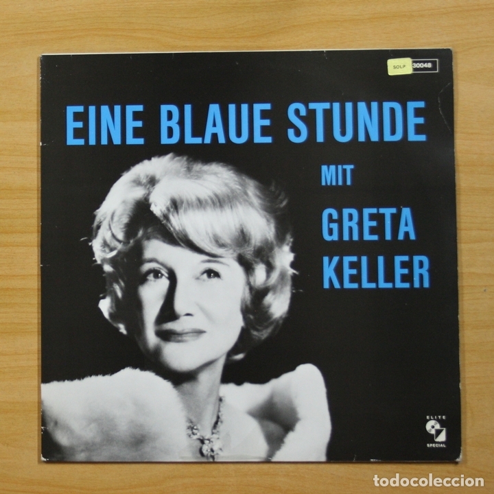 Discos de vinilo: GRETA KELLER - EINE BLAUE STUNDE - LP - Foto 1