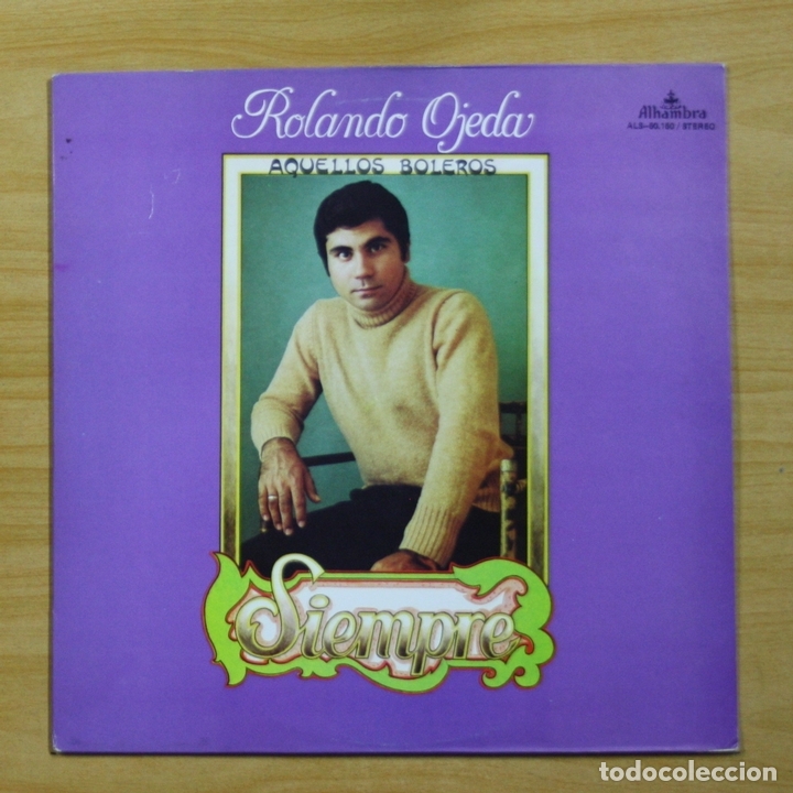 Discos de vinilo: ROLANDO OJEDA - SIEMPRE - LP - Foto 1