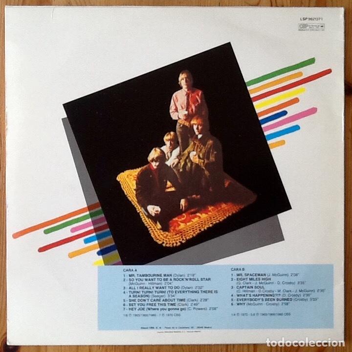 Discos de vinilo: THE BYRDS : THE BYRDS [CBS - ESP 1980] LP/COMP - Foto 2