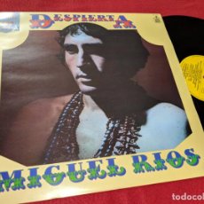 Discos de vinilo: MIGUEL RIOS DESPIERTA LP 1983 HISPAVOX EXCELENTE ESTADO. Lote 196591746