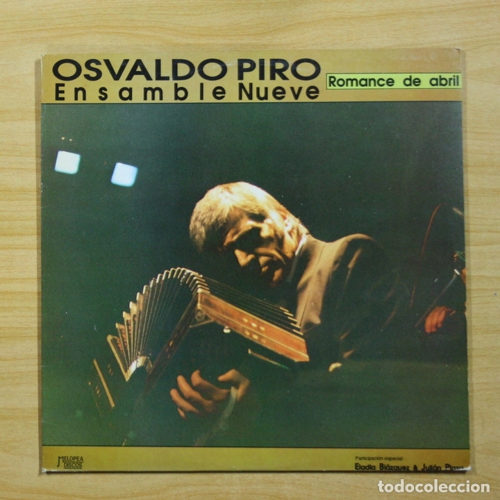 Discos de vinilo: OSVALDO PIRO - ROMANCE ABRIL - LP - Foto 1