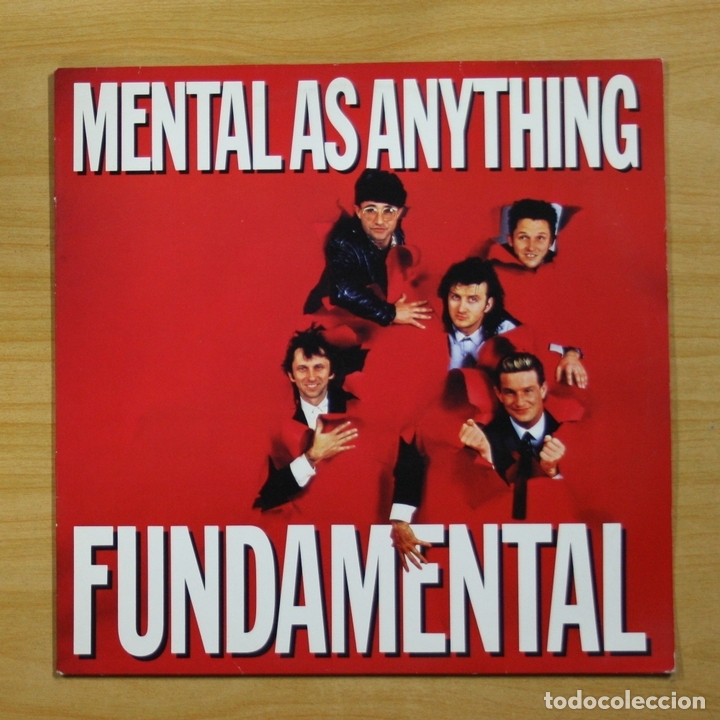 Discos de vinilo: MENTAL AS ANYTHING - FUNDAMENTAL AS ANYTHING - LP - Foto 1