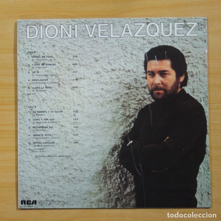 Discos de vinilo: DIONI VELAZQUEZ - PARA LOS DOS... - LP - Foto 2