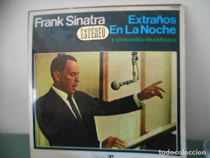 Discos de vinilo: FRANK SINATRA - EXTRA&Ntilde;OS EN LA NOCHE - Foto 1