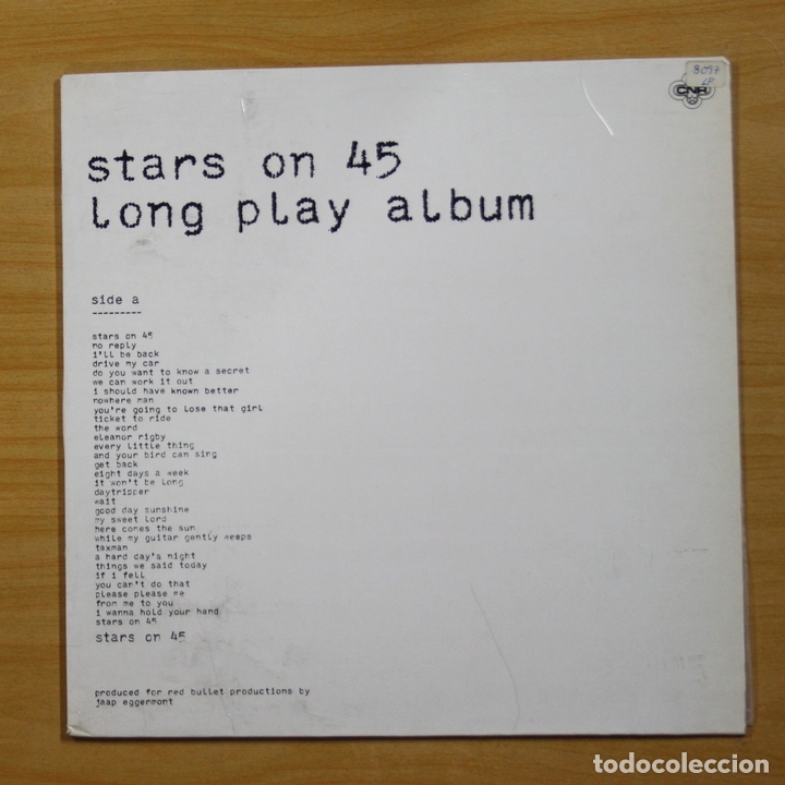Stars On 45 Long Play Album Lp Buy Vinyl Records Lp Pop Rock International Of The 80s At Todocoleccion 144545052 Stars on 45 — long play album (pt 4) 04:31. antiques art books and collectables