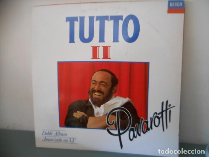 Discos de vinilo: TUTTO PAVAROTTI - 2 LP - Foto 1