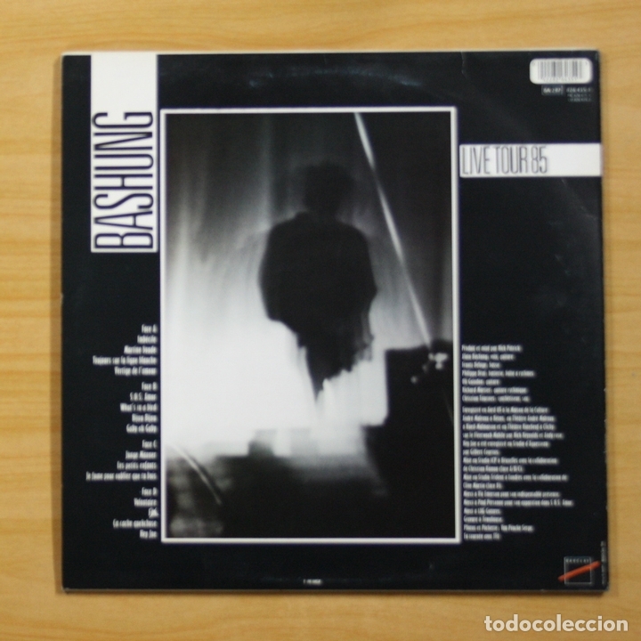 Discos de vinilo: ALAIN BASHUNG - LIVE TOUR 85 - 2 LP - Foto 2