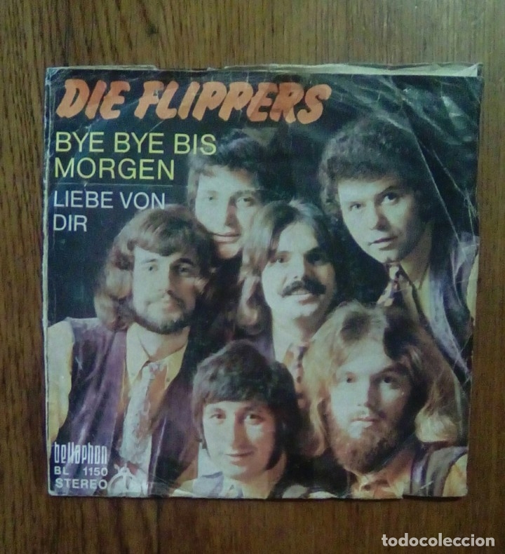 Discos de vinilo: Die Flippers - Bye bye bis morgen, Bellaphon, 1971. Germany. - Foto 1