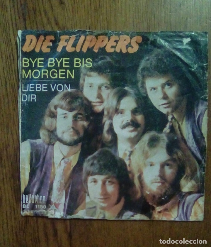 Discos de vinilo: Die Flippers - Bye bye bis morgen, Bellaphon, 1971. Germany. - Foto 2