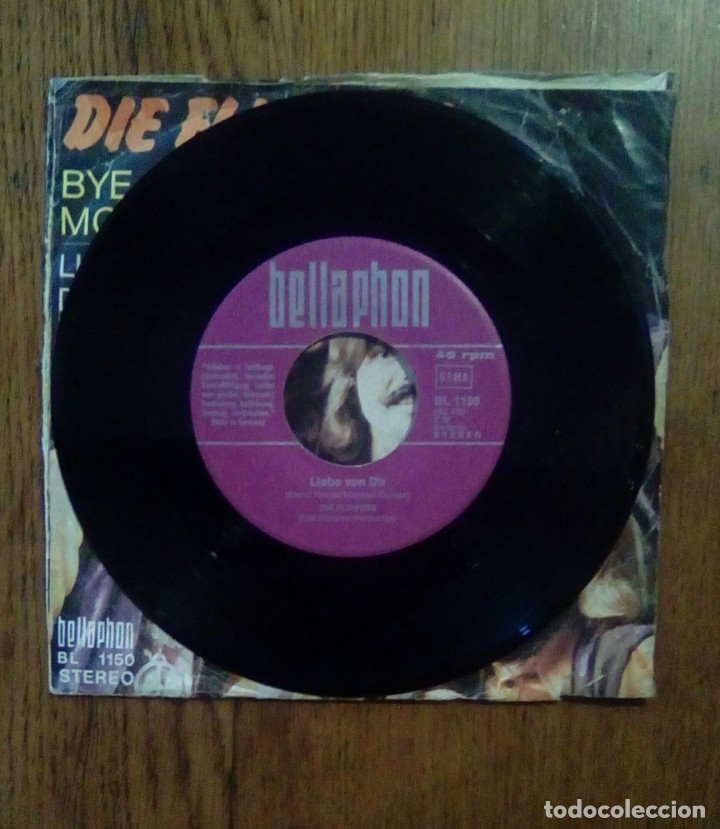 Discos de vinilo: Die Flippers - Bye bye bis morgen, Bellaphon, 1971. Germany. - Foto 3