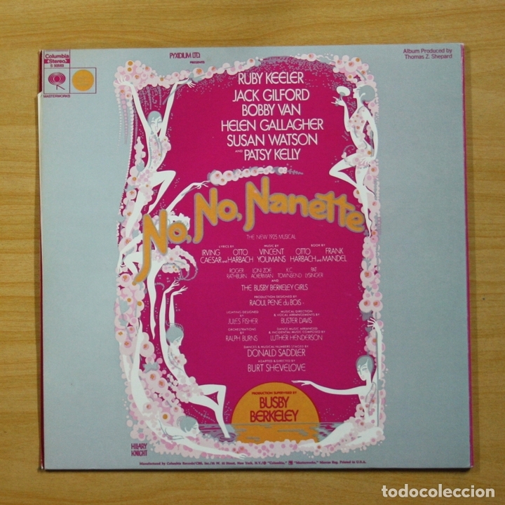 Discos de vinilo: VARIOS - NO, NO, NANETTE - GATEFOLD - LP - Foto 2