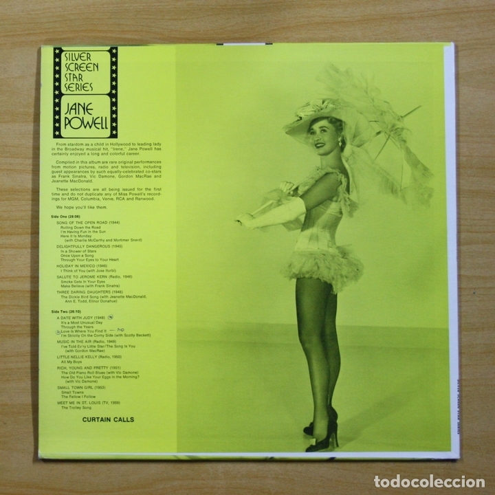 Discos de vinilo: JANE POWELL - JANE POWELL - LP - Foto 2