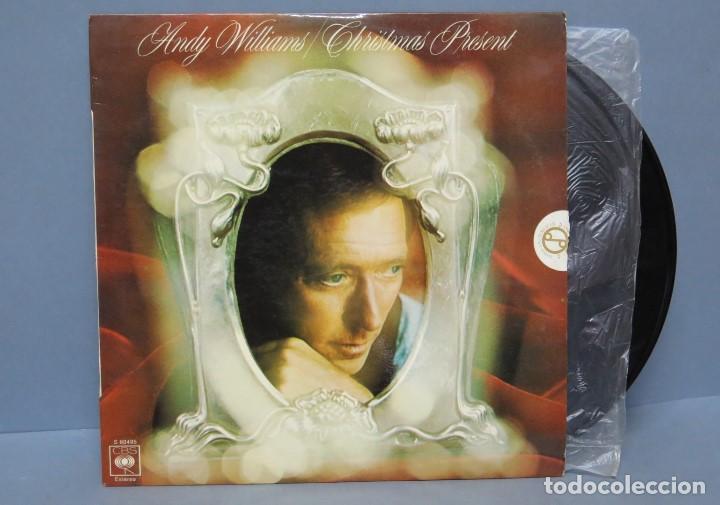 Discos de vinilo: LP. ANDY WILLIAMS. CHRISTMAS PRESENT - Foto 1