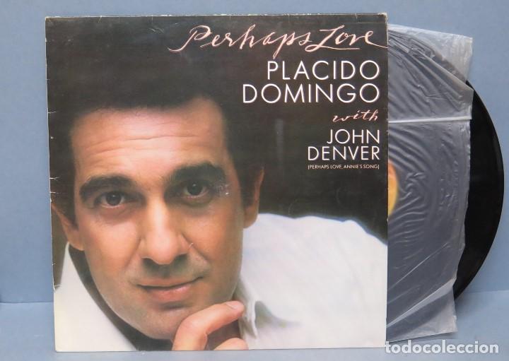 Discos de vinilo: LP. PLACIDO DOMINGO WITH JOHN DENVER - Foto 1