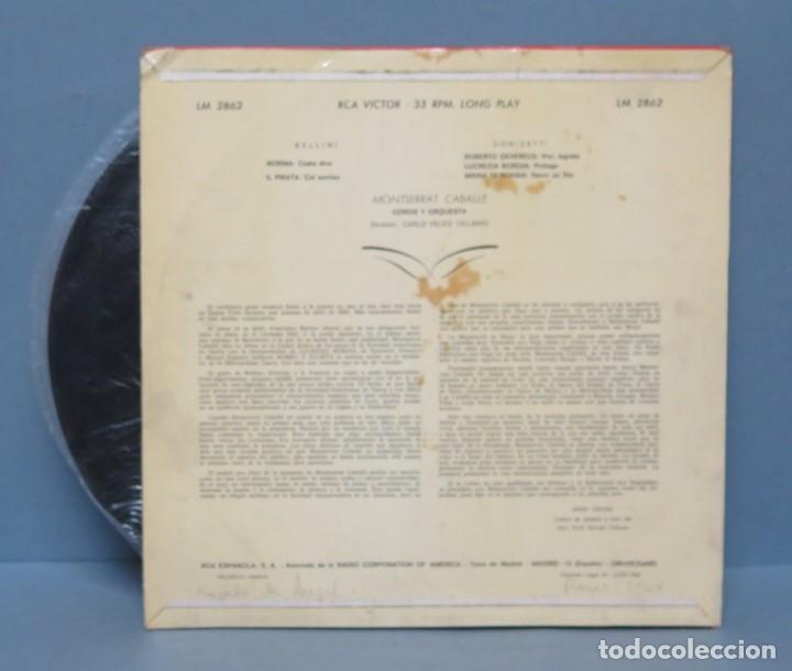 Discos de vinilo: LP. MONTSERRAT CABALLE - Foto 2