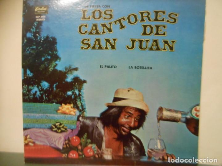 Disques de vinyle: DE FIESTA CON LOS CANTORES DE SAN JUAN