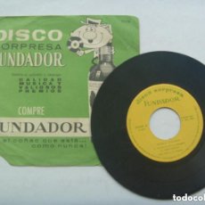 Discos de vinilo: DISCO ( SINGLE DE VINILO ) SORPRESA DE FUNDADOR : MUSICA ITALIANA , PIERO ALBERTI Y SU ORQUESTA