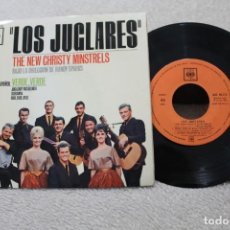 Discos de vinilo: LOS JUGLARES THE NEW CHRISTY MINSTRELS RANDY SPARKS SINGLE VINYL MADE IN SPAIN 1963