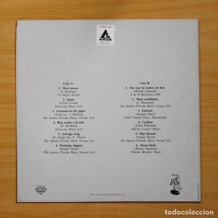 Discos de vinilo: FRANCK THORE - PIPE DREAMS - LP - Foto 2