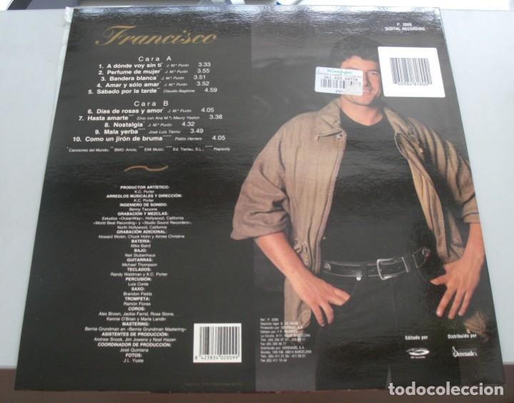 Discos de vinilo: FRANCISCO - BANDERA BLANCA - LP - Foto 2