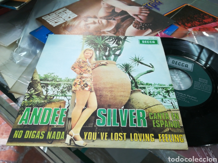 Discos de vinilo: Andee silver single en espa&ntilde;ol no digas nada espa&ntilde;a 1969 - Foto 1