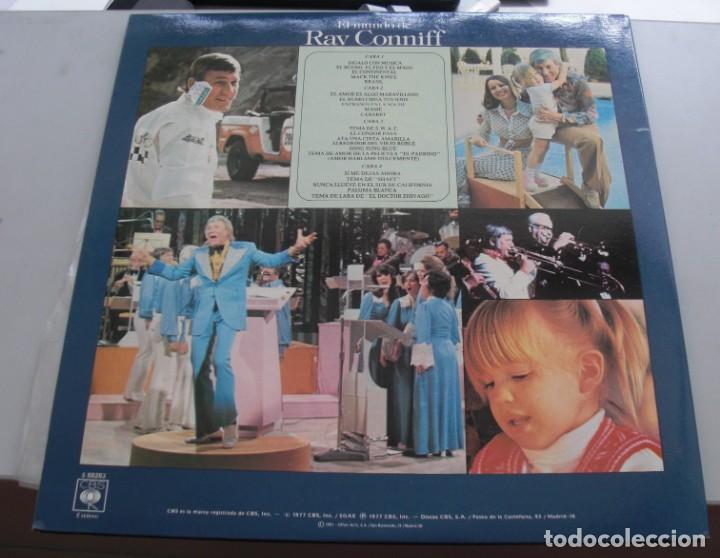 Discos de vinilo: EL MUNDO DE RAY CONNIFF - 1977 - DOBLE LP - Foto 2