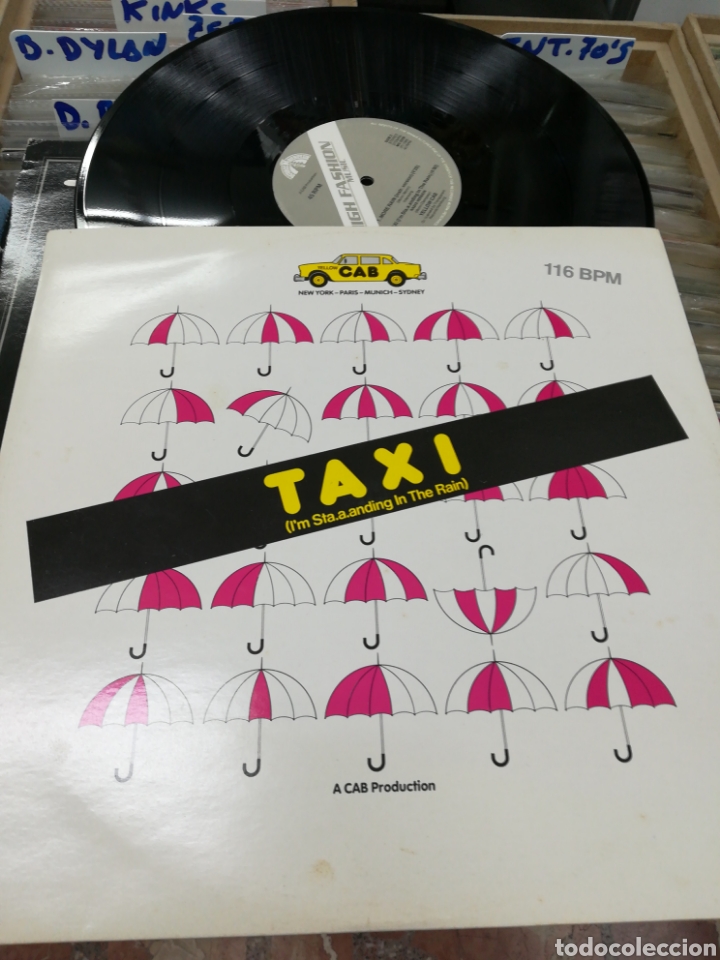 Discos de vinilo: Yellow cab maxi taxi 1988 - Foto 1