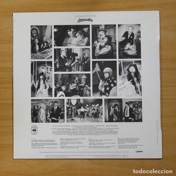Discos de vinilo: VARIOS - AMERICATHON - LP - Foto 2